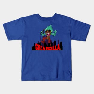 Attack of Creamzilla!!! Kids T-Shirt